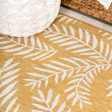 Nevis Palm Frond Indoor/outdoor Area Rug